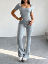 Load image into Gallery viewer, Make It Happen Top & Pants Set - Gray