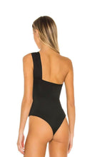 Load image into Gallery viewer, Jem One Shoulder Bodysuit - Black