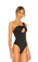 Load image into Gallery viewer, Jem One Shoulder Bodysuit - Black