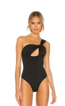 Load image into Gallery viewer, Jem One Shoulder Bodysuit - Black