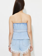 Load image into Gallery viewer, Feels Like Vintage Denim Tube Top