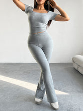 Load image into Gallery viewer, Make It Happen Top & Pants Set - Gray