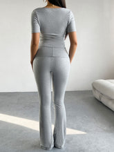 Load image into Gallery viewer, Make It Happen Top & Pants Set - Gray