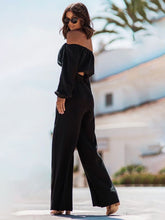 Load image into Gallery viewer, Kallie Way Off Shoulder Pants Set