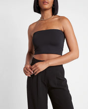 Load image into Gallery viewer, Essential Long Tube Top - Black