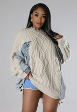 Load image into Gallery viewer, Cozy Angel Sweater Dress