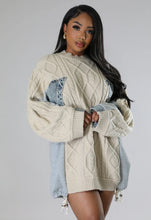 Load image into Gallery viewer, Cozy Angel Sweater Dress