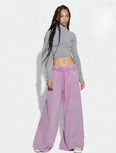Load image into Gallery viewer, Cozy me Super Wide Leg Sweatpants