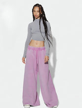 Load image into Gallery viewer, Cozy me Super Wide Leg Sweatpants