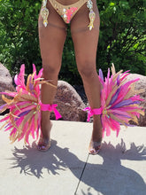 Load image into Gallery viewer, Diyana Feather Leg Pieces (Upgrade) $65.00