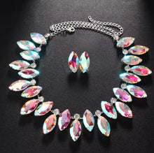 Load image into Gallery viewer, Ice Box Necklace Set - Silver