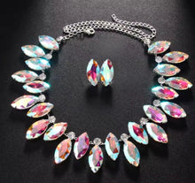 Load image into Gallery viewer, Ice Box Necklace Set - Silver