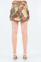Load image into Gallery viewer, Stella Rose Cargo Pocket Skirt - Multi Color