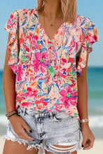 Load image into Gallery viewer, Floral Love Story Blouse - Multi Color