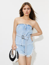 Load image into Gallery viewer, Feels Like Vintage Denim Tube Top