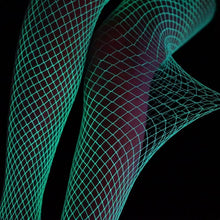 Load image into Gallery viewer, Our cute and sexy glowing eye-catching fishnet hosiery is perfect for women of all shades, Glow in the dark, 2 diffrent amazing unique colors. Our waistband provides both flexibility and versatility with smooth micro net to blend with your skin. We are lovin' the fishnet trend at the mo! So go on and add an electric edge to your outfit with these seriously in-trend fishnet tights!