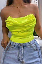 Load image into Gallery viewer, Dia Bodysuit - Neon Yellow