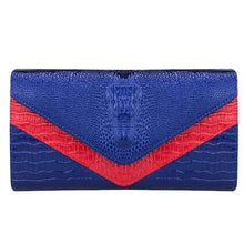 Load image into Gallery viewer, Material Girl Clutch Purse - Blue
