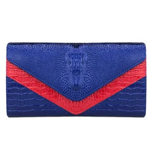 Load image into Gallery viewer, Material Girl Clutch Purse - Blue