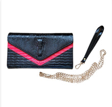 Load image into Gallery viewer, Material Girl Clutch Purse - Black