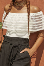 Load image into Gallery viewer, BCBG The Time Of Your Life Bodysuit - White