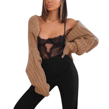 Load image into Gallery viewer, In Harmony Bolero Knit Sweater