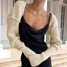 Load image into Gallery viewer, In Harmony Bolero Knit Sweater