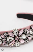 Load image into Gallery viewer, Crystal Rhinestone Headband exclusively hand made just for Pryceless Creations they are great for all occasions from brunch with the lady's, date night or a wedding. The details in these rhinestone headbands are amazing!