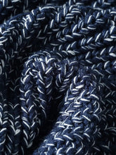 Load image into Gallery viewer, This chain me up sweater belongs in your winter essentials babe! Perfect to wear on a casual day out; this sweater is cute and versatile. This knitted sweater features long gold chain in the front and a crewneck collar. Wear this with your favorite jeans or our taupe faux leather pants and booties for the perfect rock star fall look.