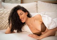 Load image into Gallery viewer, Gatherall bra is more than a bra - it’s a reusable medical grade adhesive silicone bra that gives you strapless, backless, wireless, washable, reusable and flexible support. Here to uplift breasts and women of all naturally beautiful shapes and sizes. Note* The bra is not meant to cover your whole breasts.