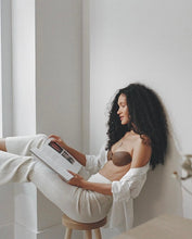 Load image into Gallery viewer, Gatherall bra is more than a bra - it’s a reusable medical grade adhesive silicone bra that gives you strapless, backless, wireless, washable, reusable and flexible support. Here to uplift breasts and women of all naturally beautiful shapes and sizes. Note* The bra is not meant to cover your whole breasts.