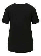 Load image into Gallery viewer, This is a must in your wardrobe! Our I'm Aware That I'm Rare Top has plenty of confidence and is a statement piece. Has a crew neck, short sleeves, loose fitting and soft fabric. Style it with your favorite jeans and high heels for an elevated casual look.