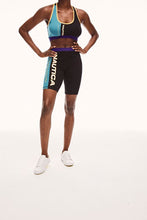 Load image into Gallery viewer, Nautica Viola Bra Top - Black This statement bra top is the perfect addition to your Spring, Summer wardrobe. With bright block colors and contrasting branding you can be sure to chill in style.