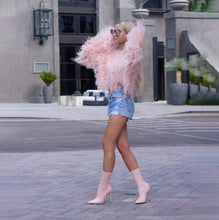 Load image into Gallery viewer, For a cozy layer of warmth, this cute knitted sweater will get the job done. Featuring a soft knit fabric, long sleeves, and fringe sequence detail. Style with denim jeans and high heel for a complete look.