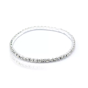 Silver Crystal Anklets are a great way to accessorize your favorite footwear in the most fashionable way possible. Set your outfit just right with this absolutely amazing iced out sexy silver diamond anklet adding some class & sparkle to your look. Featuring adjustable lobster clasp closure.
