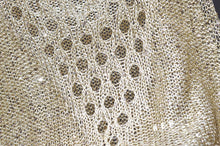 Load image into Gallery viewer, Feel cute and cozy, with this Shine Bright knitted camisole sweater will get the job done. Featuring a soft and stretchy sequin knitted fabric and sleeveless. Style with our "Swing It Baby Shorts" or jeans and high heels for a complete look.