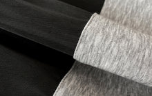 Load image into Gallery viewer, Every fashionista knows she must have this cute & comfy dress in her chic fashion wardrobe. Featuring a soft gray, black knitted dress, wide leg pants with elastic waistband with belt. Make this set this seasons go-to when dressing them up with your favorite accessories from home!