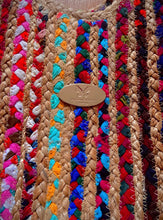 Load image into Gallery viewer, Unique Hand Woven Teresa Straw Purse - Multi Give your look a serious update and add a touch of elegance to your outfit. Featuring a multi colored material, straw material and weave design. It's perfect for styling with any look.