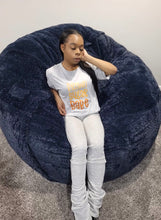 Load image into Gallery viewer, Now this is something you won't wanna miss out on babe! This top adds the perfect touch to any outfit you want to make not-so-simple. Featuring a crew neck, short sleeves, and soft fabric. Style with a pair of leggings and heels for a complete look.