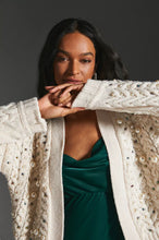 Load image into Gallery viewer, Dynasty Knitted Pearl Sweater - Cream