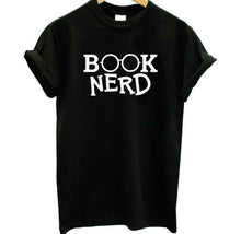 Load image into Gallery viewer, If you love to read books this shirt is for you. Get cozy and snug with hot coco and a book. Style this with your favorite denim jeans, high heels and handbag for a effortless outfit of the day.