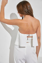 Load image into Gallery viewer, V Off Shoulder Jumpsuit- Hot Pink Or Off White
