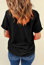 Load image into Gallery viewer, Hey Boo Graphic T-Shirt - Black

