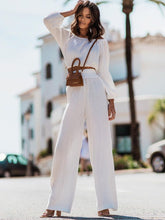 Load image into Gallery viewer, Kallie Way Off Shoulder Pants Set
