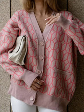 Load image into Gallery viewer, Meet Me In The Middle Printed Cardigan
