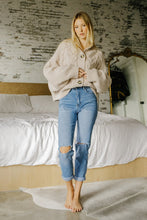 Load image into Gallery viewer, My Man High Waisted Boyfriend Jeans-Medium Stone
