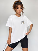 Load image into Gallery viewer, Coffee Boo Ghost Graphic T-Shirt
