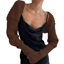 Load image into Gallery viewer, In Harmony Bolero Knit Sweater
