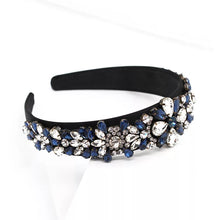 Load image into Gallery viewer, Crystal Rhinestone Headband exclusively hand made just for Pryceless Creations they are great for all occasions from brunch with the lady&#39;s, date night or a wedding. The details in these rhinestone headbands are amazing! 
