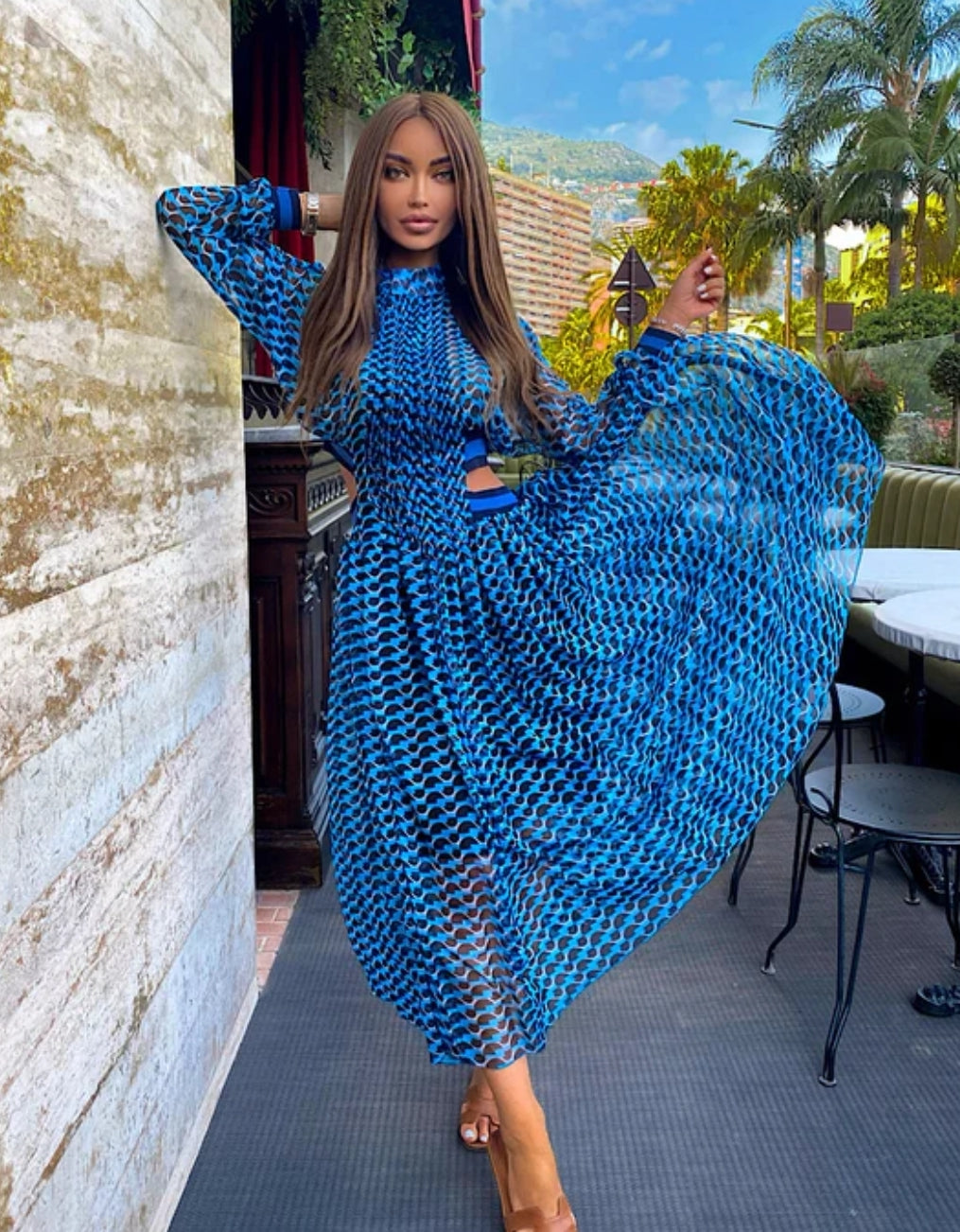 Blue Dream Maxi Dress